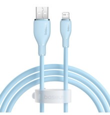 USB кабель Baseus Pudding Series Fast Charging Cable USB to iP 2.4A 1.2m Blue P10355700311-00 mag-6932172634155128934