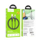 Кабель HOCO U121 Gold standard Transparent Discovery Edition charging data cable iP 1m. Black mag-6942007606967139411