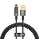 USB кабель Baseus Explorer Series Auto Power-Off USB to IP 2.4A 1m Black CATS000401 mag-6932172605759144952