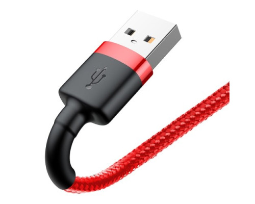 USB кабель Baseus Cafule for Ligtning 1.5A/2m. Black-red CALKLF-C19 (дефект пакув) mag-2000001469620136330