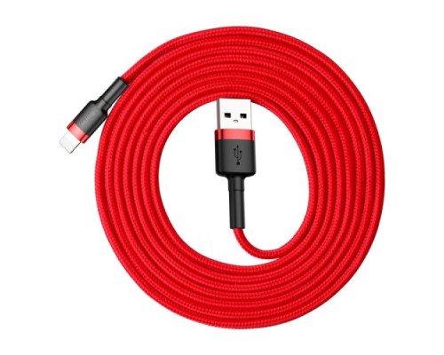 USB кабель Baseus Cafule for Ligtning 1.5A/2m. Black-red CALKLF-C19 (дефект пакув) mag-2000001469620136330