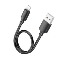 Кабель HOCO X96 Hyper charging data cable iP(L=0.25M) Black mag-69420076093881727