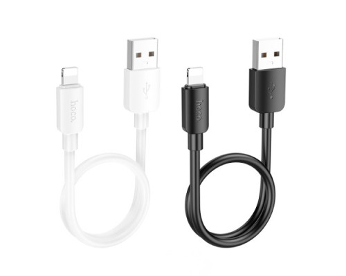 Кабель HOCO X96 Hyper charging data cable iP(L=0.25M) Black mag-69420076093881727