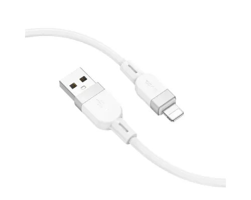Кабель HOCO X109 Energy silicone charging data cable iP 2A/1m. White mag-6942007636216144042