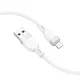 Кабель HOCO X109 Energy silicone charging data cable iP 2A/1m. White mag-6942007636216144042