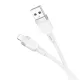 Кабель HOCO X109 Energy silicone charging data cable iP 2A/1m. White mag-6942007636216144042