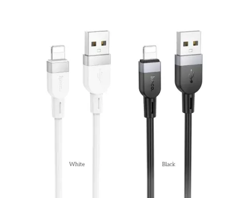 Кабель HOCO X109 Energy silicone charging data cable iP 2A/1m. White mag-6942007636216144042