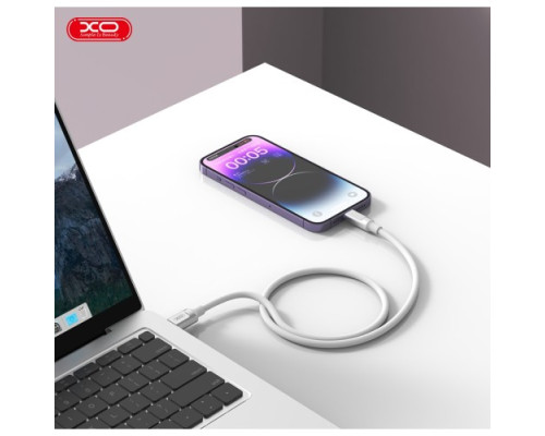Кабель XO NB251 Liquid Silicone Rubber for Lightning 6A/1m Білий mag-692068084468557233