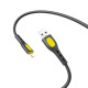 Кабель XO NB280 Jian Yan Series Lightning Data Cable 1M 3A Чорний mag-6920680858675140407