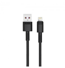Кабель XO NB-Q166 fast charging usb cable for Lightning 5A/1m Чорний mag-692068087544360213