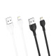 Кабель XO NB200 for Lightning 2.1A/1M (30pcs/Bottle) Чорний/Білий mag-6920680824533923