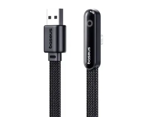 USB кабель Baseus MVP 3 USB to Lightning 2.4A 1m Black P10382503121-00 mag-6932172679798145735