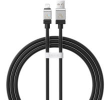 USB кабель Baseus CoolPlay Series Fast Charging Cable USB to iP 2.4A 1m Black CAKW000401 mag-693217262672355971