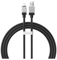 USB кабель Baseus CoolPlay Series Fast Charging Cable USB to iP 2.4A 1m Black CAKW000401 mag-693217262672355971