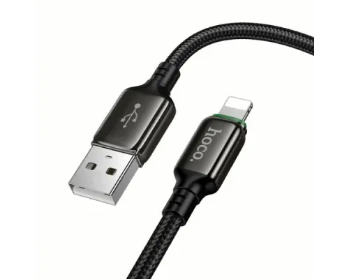 Кабель HOCO X127 Exceed charging data cable iP Black mag-6942007675598153965