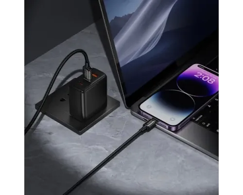 Кабель HOCO X127 Exceed charging data cable iP Black mag-6942007675598153965