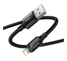 Кабель HOCO X127 Exceed charging data cable iP Black mag-6942007675598153965
