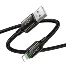 Кабель HOCO X127 Exceed charging data cable iP Black mag-6942007675598153965