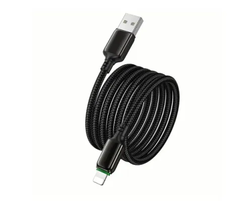 Кабель HOCO X127 Exceed charging data cable iP Black mag-6942007675598153965