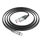 Кабель HOCO U119 Machine charging data cable Type-C 5A/1.2m Black mag-6942007605007144011