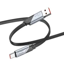 Кабель HOCO U119 Machine charging data cable Type-C 5A/1.2m Black mag-6942007605007144011