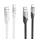 Кабель HOCO U119 Machine charging data cable Type-C 5A/1.2m Black mag-6942007605007144011