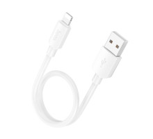 Кабель HOCO X96 Hyper charging data cable iP(L=0.25M) White mag-69420076093951728