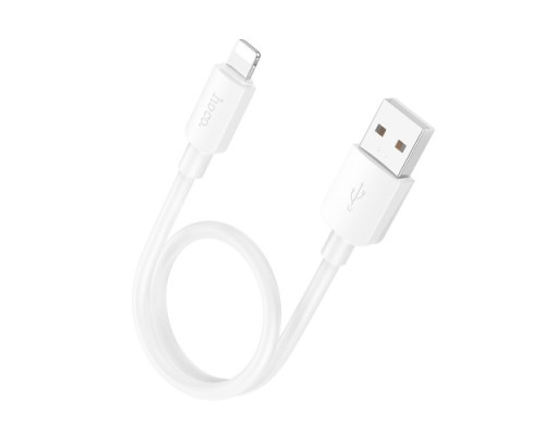 Кабель HOCO X96 Hyper charging data cable iP(L=0.25M) White mag-69420076093951728