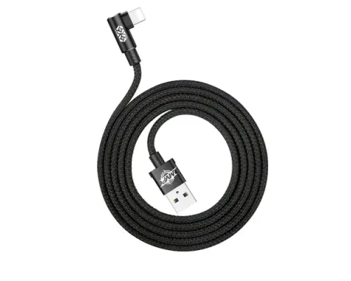 USB кабель Baseus MVP Elbow for Lightning 2A/1m. Black CALMVP-01 mag-6953156263406144175