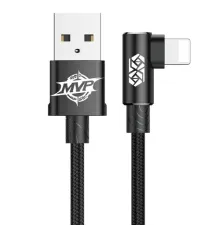 USB кабель Baseus MVP Elbow for Lightning 2A/1m. Black CALMVP-01 mag-6953156263406144175