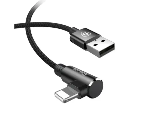 USB кабель Baseus MVP Elbow for Lightning 2A/1m. Black CALMVP-01 mag-6953156263406144175
