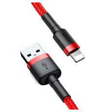 USB кабель Baseus Cafule for Ligtning 1.5A/2m. Red CALKLF-C09 mag-6953156275003135397