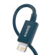 USB кабель Baseus Superior Series Fast Charging Data Cable USB to iP 2.4A 2m Blue CALYS-C03 mag-695315620547556005