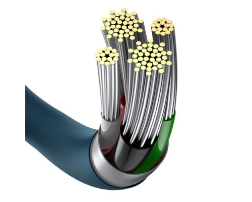 USB кабель Baseus Superior Series Fast Charging Data Cable USB to iP 2.4A 2m Blue CALYS-C03 mag-695315620547556005