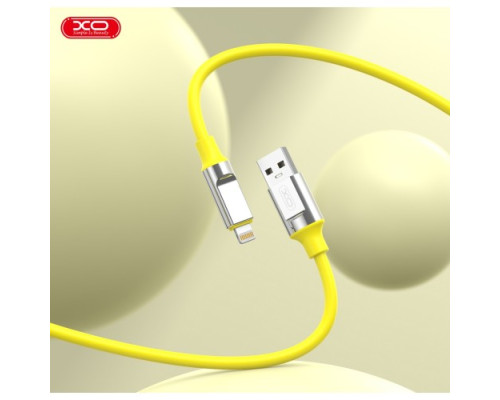 Кабель XO NB251 Liquid Silicone Rubber for Lightning 6A/1m Жовтий mag-692068084469257234