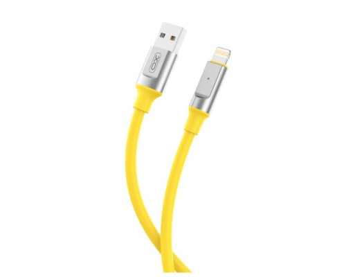 Кабель XO NB251 Liquid Silicone Rubber for Lightning 6A/1m Жовтий mag-692068084469257234