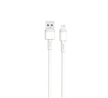 Кабель XO NB-Q166 fast charging usb cable for Lightning 5A/1m Білий mag-692068087545060214