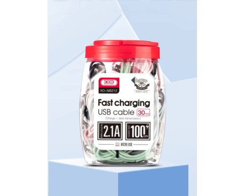 Кабель XO NB-P156 for Lightning (30pcs/Bottle) Мікс mag-6920680877546926