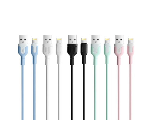 Кабель XO NB212 2.1A USB cable for Lightning (30pcs/Bottle) Мікс mag-69206808289511023