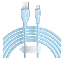 USB кабель Baseus Pudding Series Fast Charging Cable USB to iP 2.4A 2m Galaxy Blue P10355700311-01 mag-693217263419354593