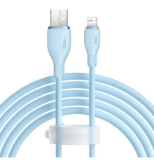 USB кабель Baseus Pudding Series Fast Charging Cable USB to iP 2.4A 2m Galaxy Blue P10355700311-01 mag-693217263419354593