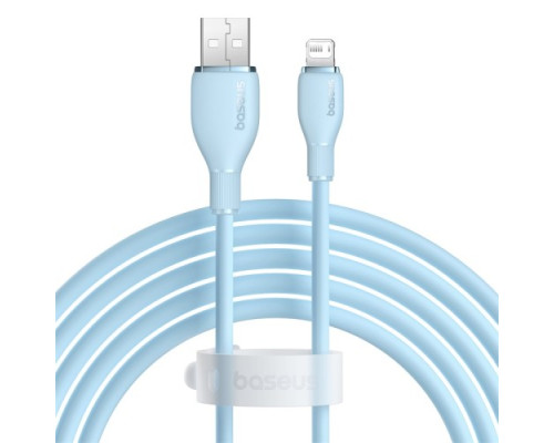 USB кабель Baseus Pudding Series Fast Charging Cable USB to iP 2.4A 2m Galaxy Blue P10355700311-01 mag-693217263419354593
