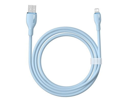 USB кабель Baseus Pudding Series Fast Charging Cable USB to iP 2.4A 2m Galaxy Blue P10355700311-01 mag-693217263419354593