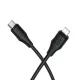 PD Кабель HOCO X124 Bien PD27W silicone charging data cable iP/1m Black mag-6942007664387154066