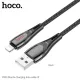 Кабель HOCO U133 Monte charging data cable iP 1,2 m. Black mag-6942007618274144420