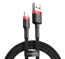USB кабель Baseus Cafule for Ligtning 1.5A/2m. Black-red CALKLF-C19 mag-6953156275027147125