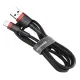 USB кабель Baseus Cafule for Ligtning 1.5A/2m. Black-red CALKLF-C19 mag-6953156275027147125