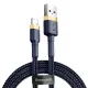 USB кабель Baseus Cafule for Ligtning 2,4A/1m. Blue-gold CALKLF-BV3 mag-6953156290754144177