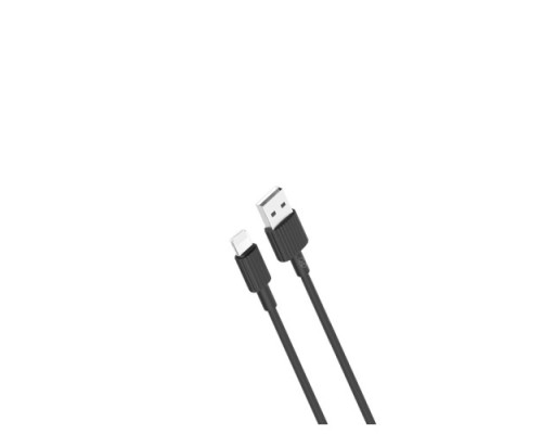 Кабель XO NB-P156 2.0A/1m for Lightning Чорний mag-6920680871896978