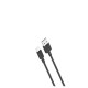 Кабель XO NB-P156 2.0A/1m for Lightning Чорний mag-6920680871896978